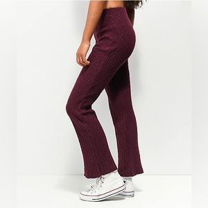 ZUMIEZ Empyre Maryjane Blackberry Kick Flare Pants